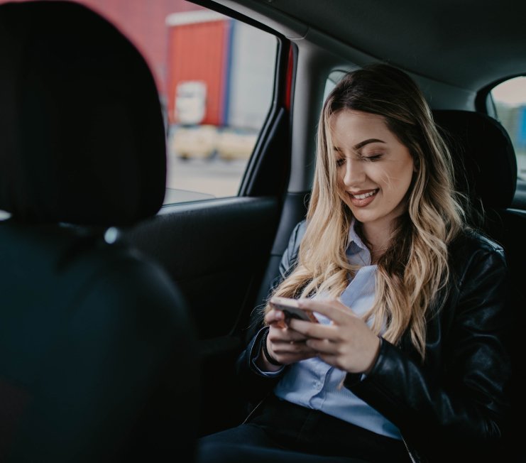 Luxury Taxi Interior